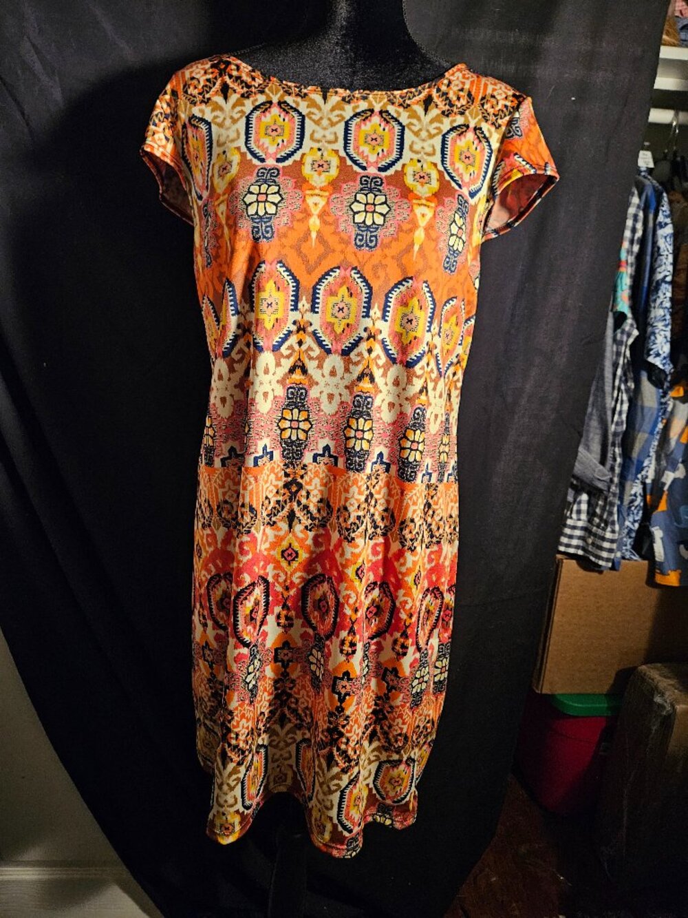 Madison Leigh Made in the USA Summer Dress Sz Petite Medium M Like NEW